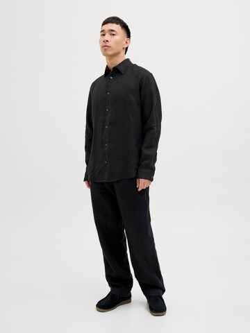 Coupe regular Chemise JACK & JONES en noir