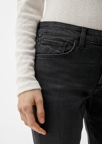 Slimfit Jeans 'Catie' de la QS pe gri