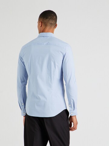 Tommy Jeans Slim fit Button Up Shirt in Blue