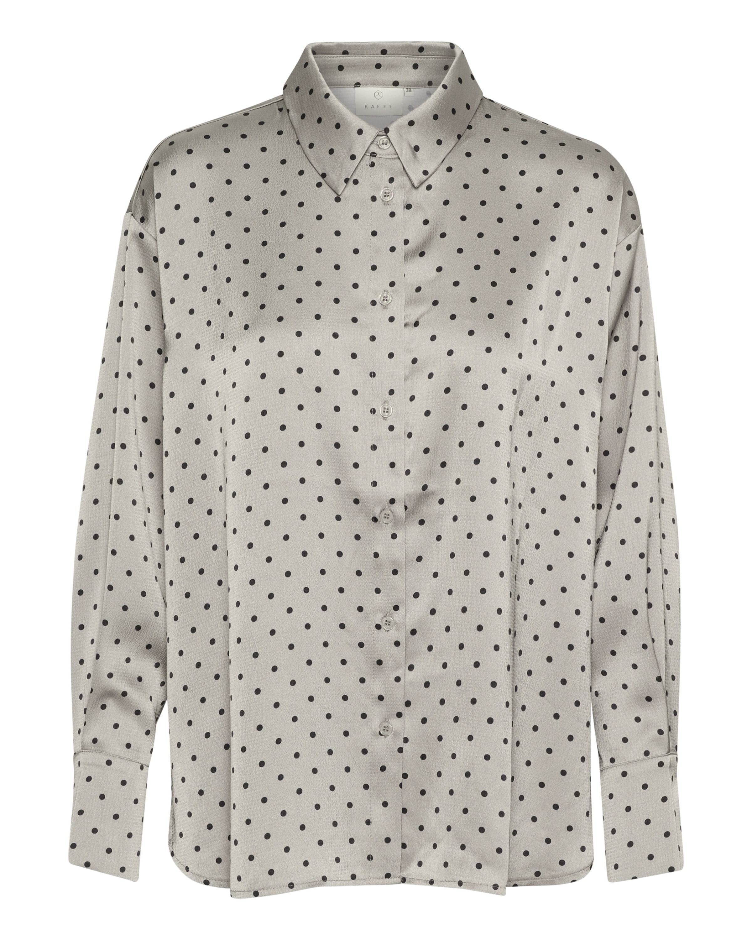 Kaffe Blouse 'Donna ' in Silver: front