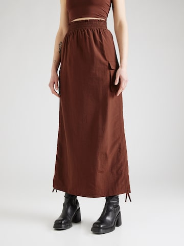 SOMETHINGNEW Skirt 'MILLY' in Brown: front