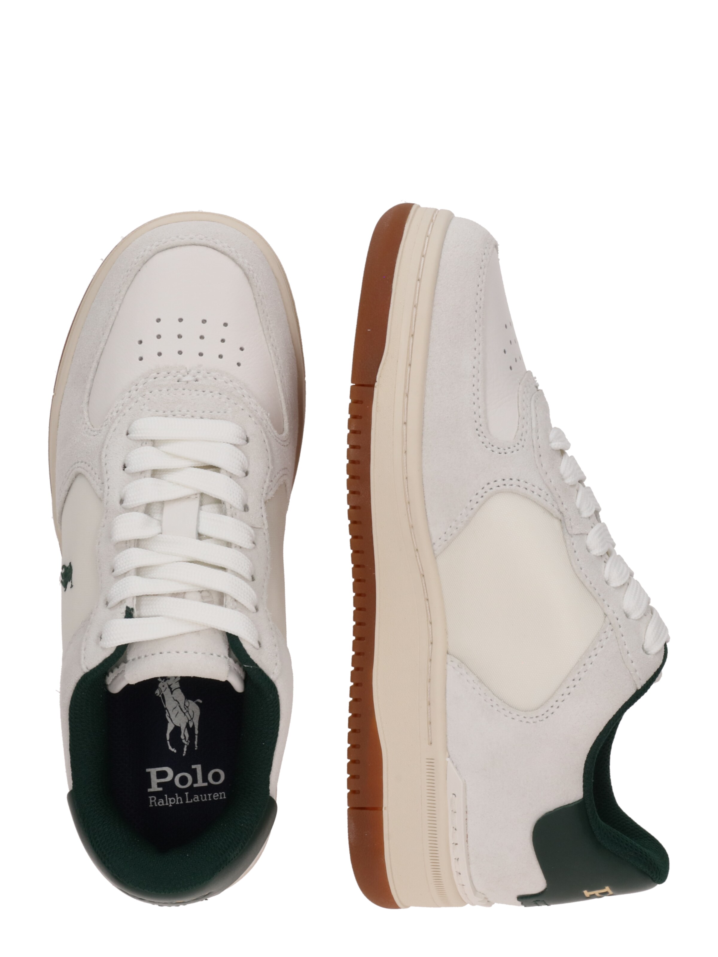 balts Polo Ralph Lauren Zemie brīvā laika apavi 'MASTERS CRT'