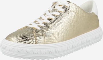 MICHAEL Michael Kors - Zapatillas deportivas bajas 'GROVE' en oro: frente