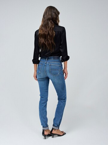 Skinny Jean 'Faith' Salsa Jeans en bleu