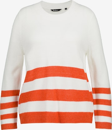 Ulla Popken Sweater in White: front