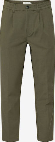 Pantalon chino 'Marc' Casual Friday en vert : devant