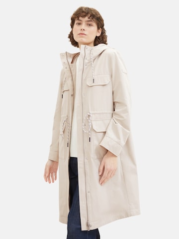 TOM TAILOR Between-Seasons Parka in White