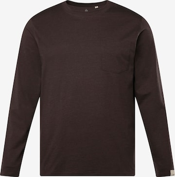 T-Shirt JP1880 en marron : devant