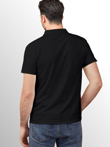 Neverless Shirt 'Rhino Polygon' in Black