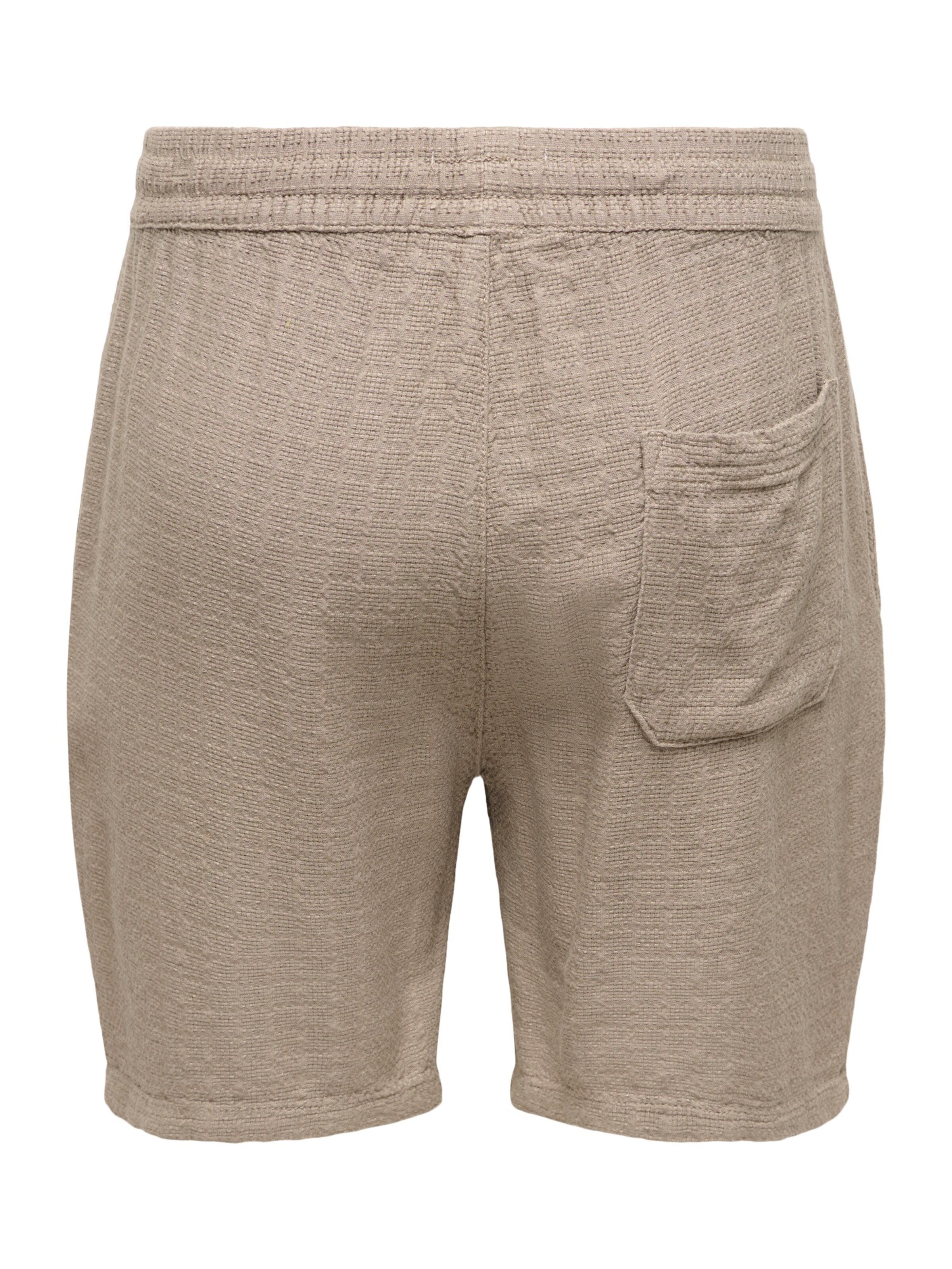 Only & Sons Regular Pants 'ONSTel' in Beige