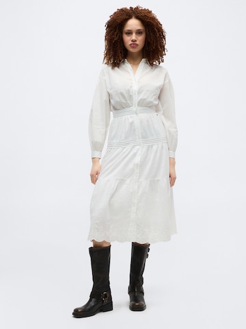 Pepe JeansKošulja haljina 'CELESTE' - bijela boja: prednji dio