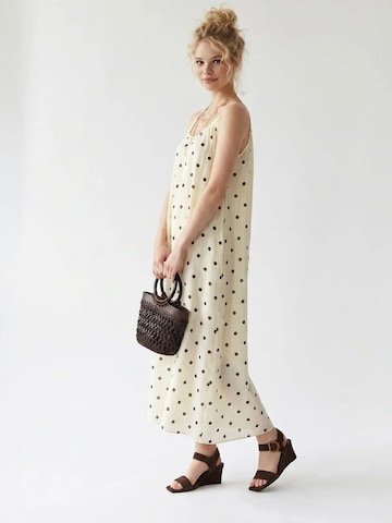 MixRay - Vestido de verão em branco