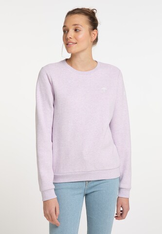 Schmuddelwedda Sweatshirt in Lila: predná strana