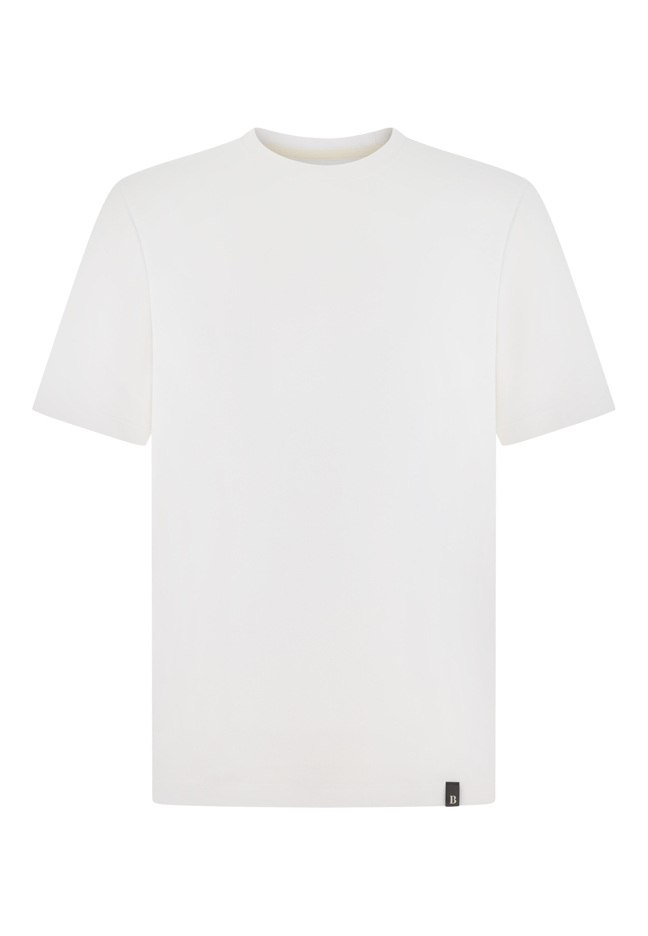 T-Shirt 'B Tech' Boggi Milano en blanc : devant