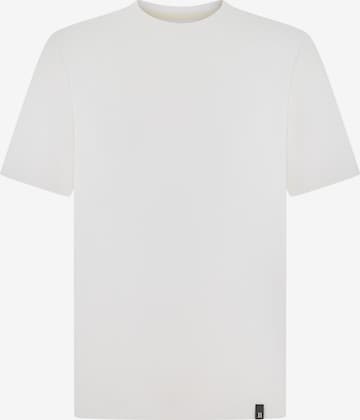 T-Shirt 'B Tech' Boggi Milano en blanc : devant
