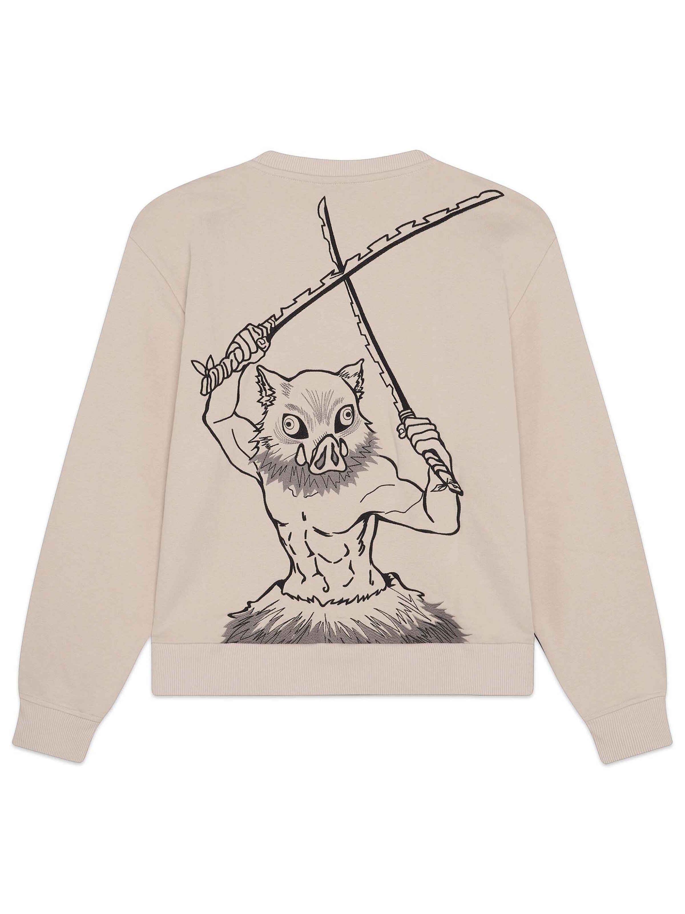 Sweat-shirt DOLLY NOIRE en beige