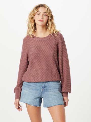 ABOUT YOU Sweater 'Blanca' in Pink: front