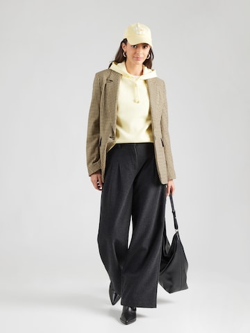 Bluză de molton 'PCCHILLI' de la PIECES pe galben