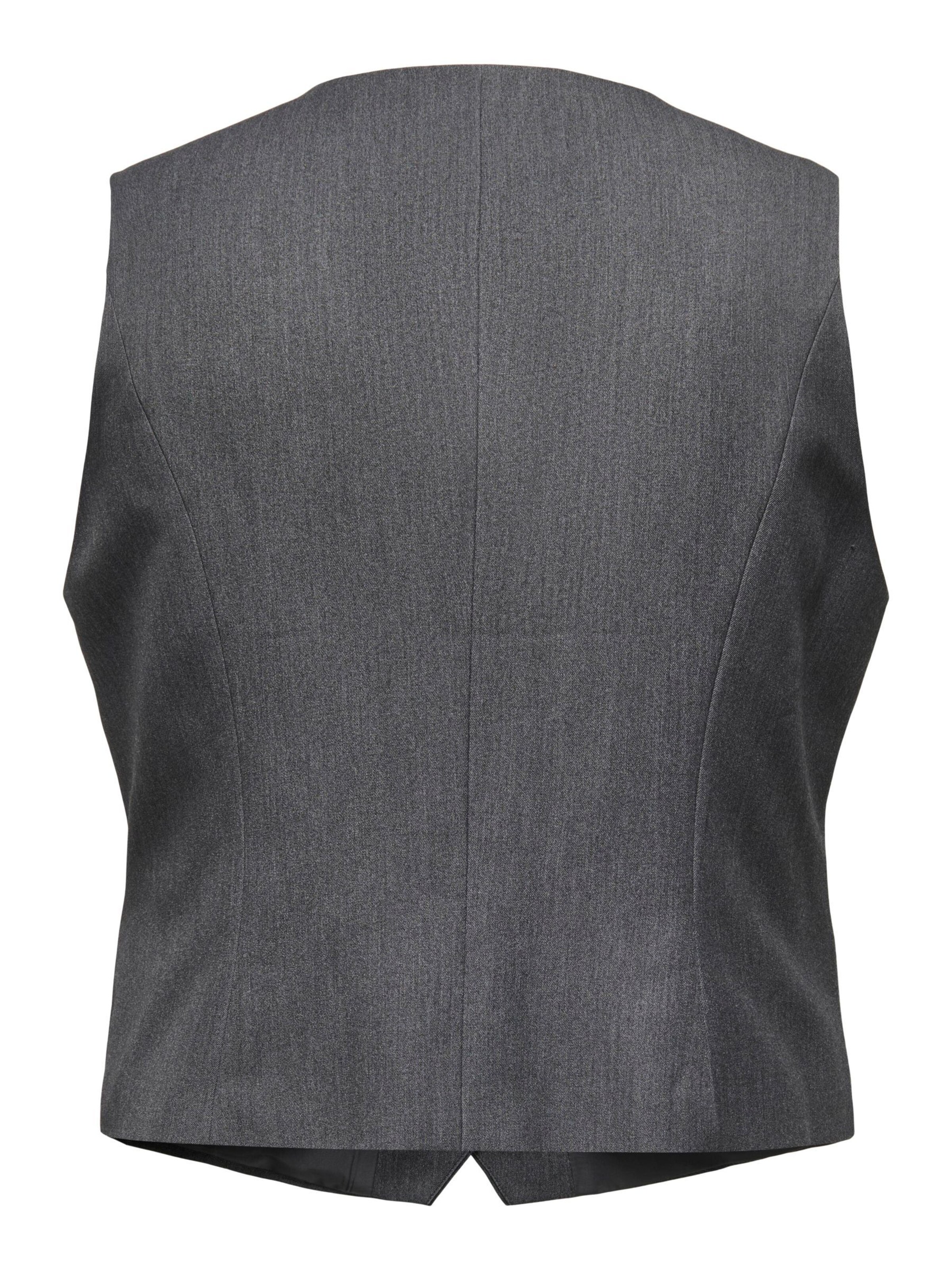 ONLY Carmakoma Gilet in Grijs