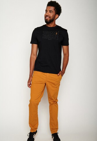GREENBOMB Shirt 'Lifestyle Boulderer' in Zwart