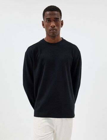 Koton Sweatshirt in Black: front