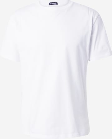 REPLAY Koszulka w kolorze biały: przód