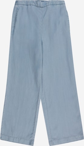 Vero Moda Girl - Perna larga Calças 'BREE' em azul: frente