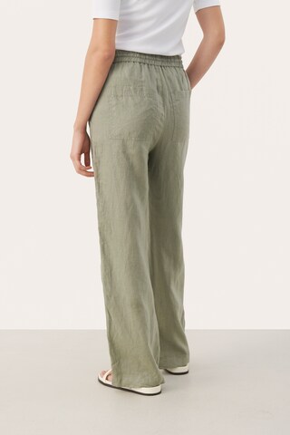 Part Two Loose fit Pants 'Eniola' in Green