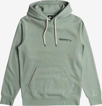 QUIKSILVER Sweatshirt in Green: front