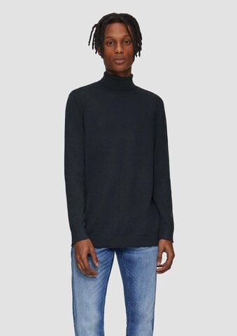 QS Pullover in Schwarz: Vorderseite