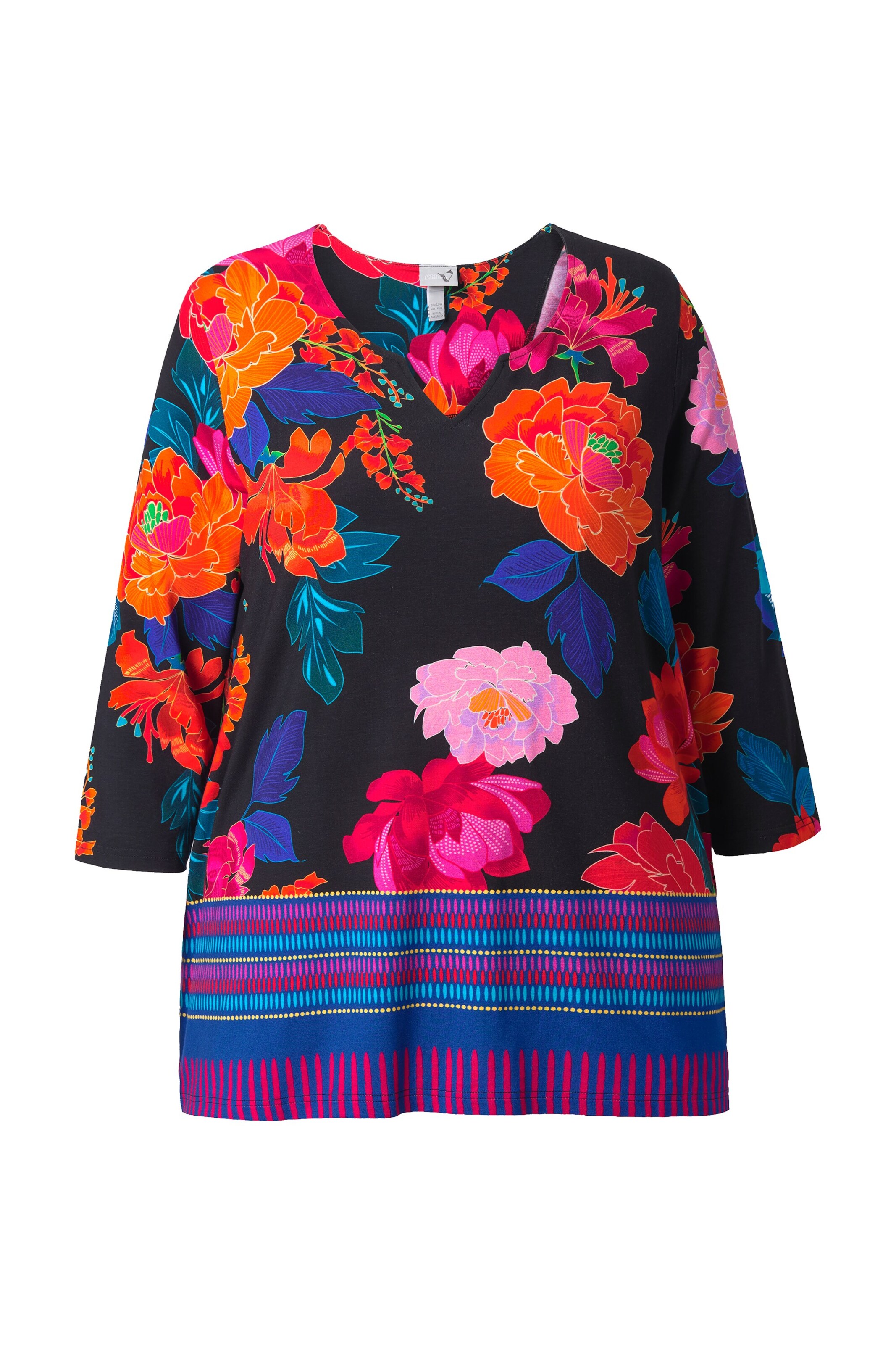 Ulla Popken Shirt in Mischfarben: Vorderseite