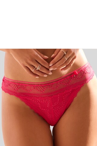 LASCANA - Tanga en rosa: frente