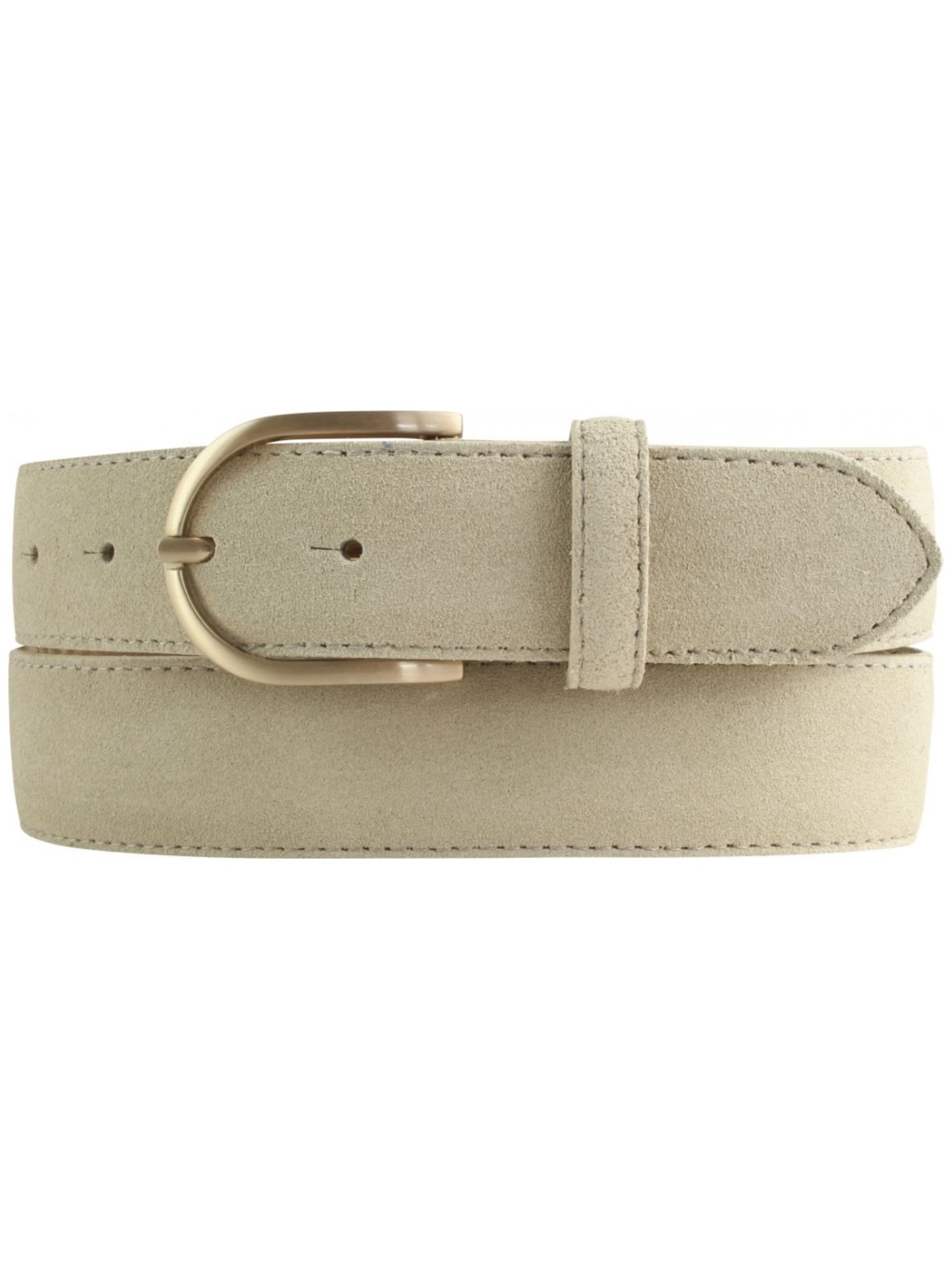 BELTINGER Gürtel 'Palermo'‌‌‌‌‌‌ in Beige: Vorderseite