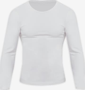 balts Gisela T-Krekls: no priekšpuses