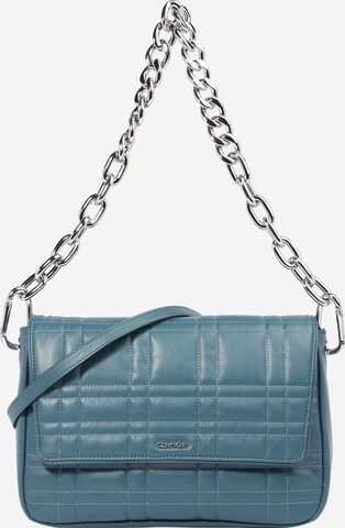 Calvin Klein Handtas in Blauw: voorkant