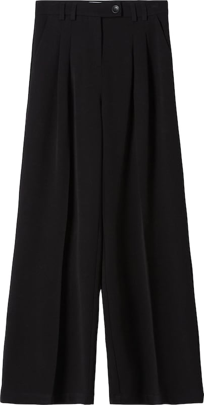 Bershka Loosefit Hose in Schwarz Bershka Loosefit Hose in Schwarz