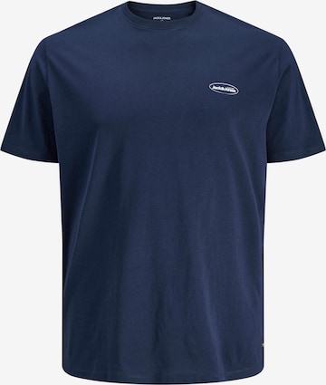 Jack & Jones Plus Bluser & t-shirts 'JJENoa' i blå: forside