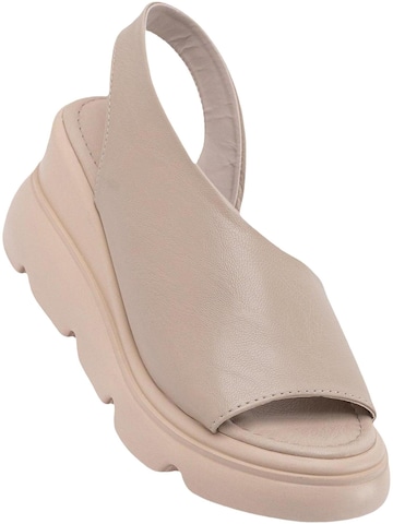 Limoya - Sandalias 'Lima' en beige: frente