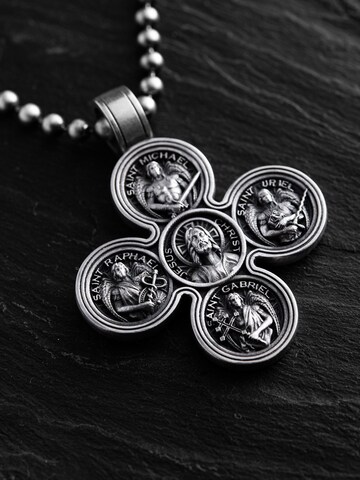 Pendentif 'JESUS AND THE FOUR ARCHANGELS' REYTEL en argent