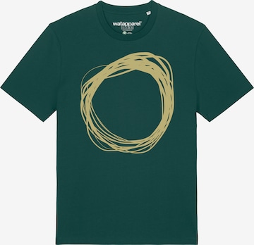 Maglietta ' Kreis ' di Watapparel in verde: frontale