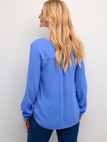 Kaffe Blouse 'Amber' in Blauw