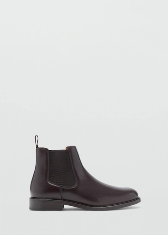 MANGO MAN Chelsea Boots 'Monovar' in Braun