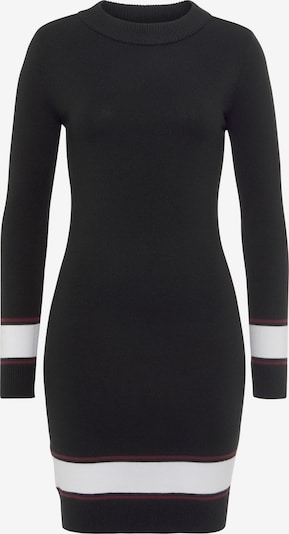AJC Strickkleid in schwarz / weiß, Produktansicht