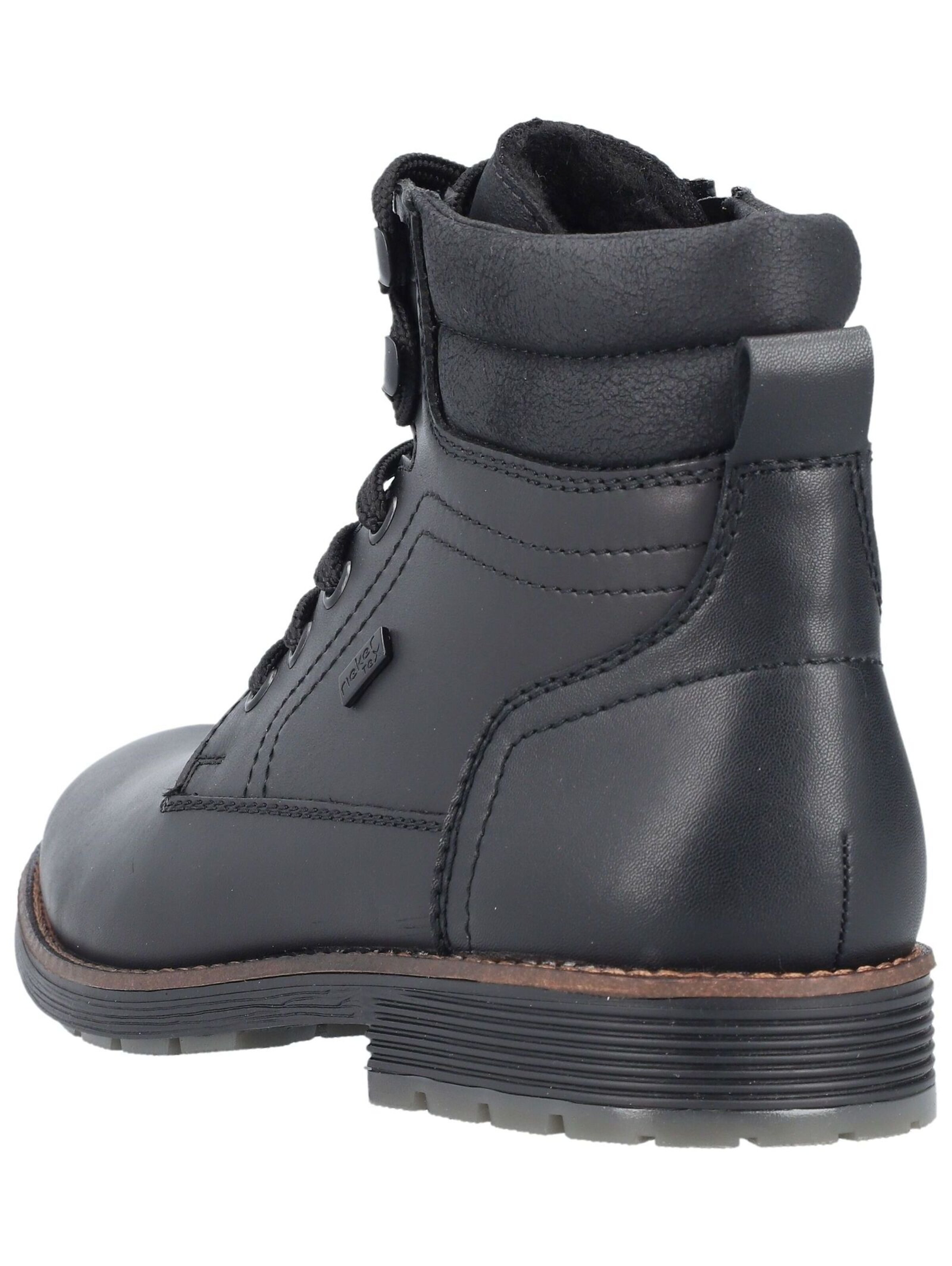 Rieker Schnürboots in Schwarz