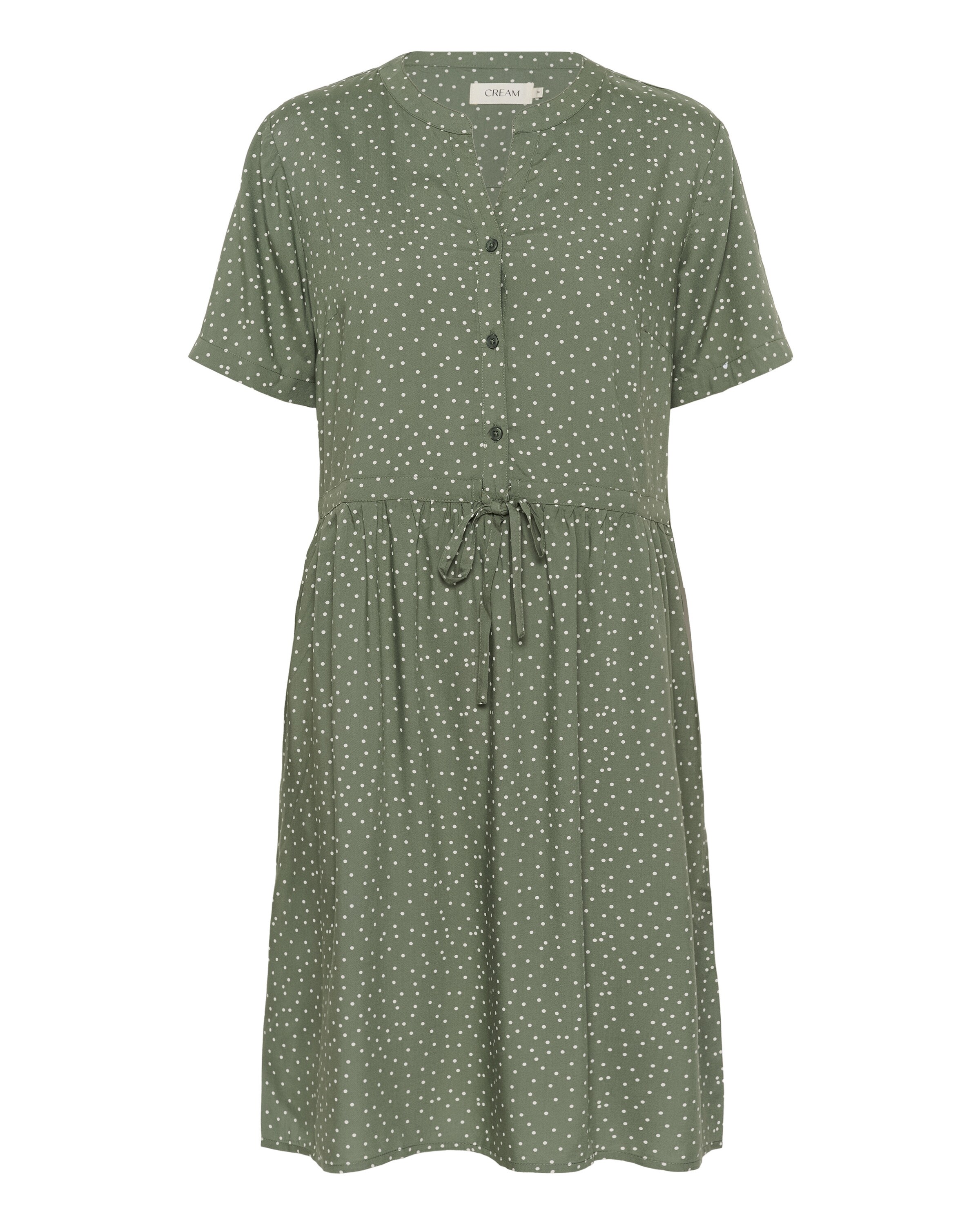 Cream Kjole 'CRTiah' i grøn: forside