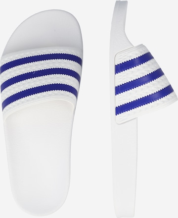 ADIDAS ORIGINALS Pantolette 'Adilette' in Weiß