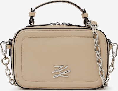 Rankinė su ilgu dirželiu iš Karl Lagerfeld, spalva – smėlio spalva, Prekių apžvalga
