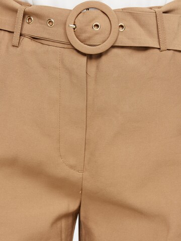 Wide leg Pantaloni con piega frontale di Orsay in marrone