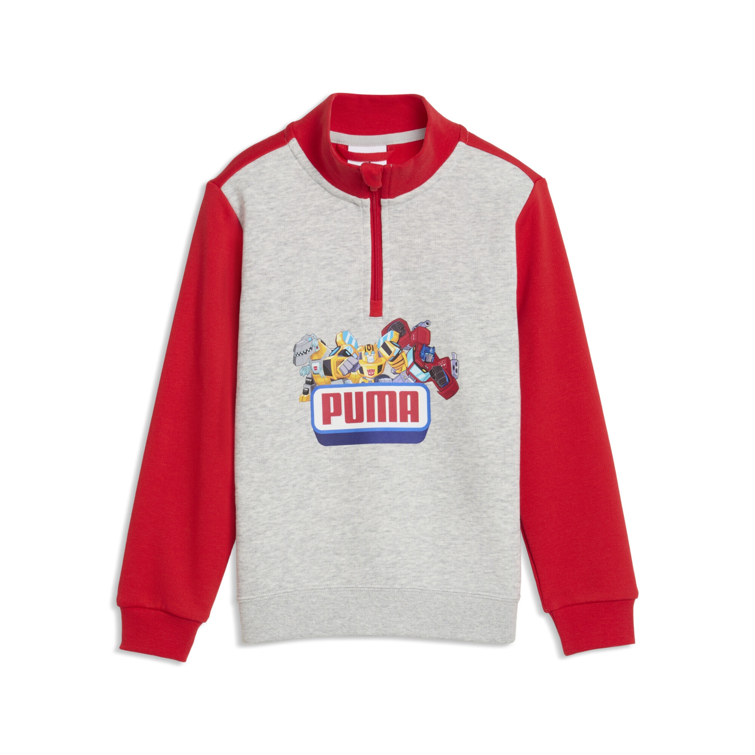 PUMA Sweatshirt in Grey: front