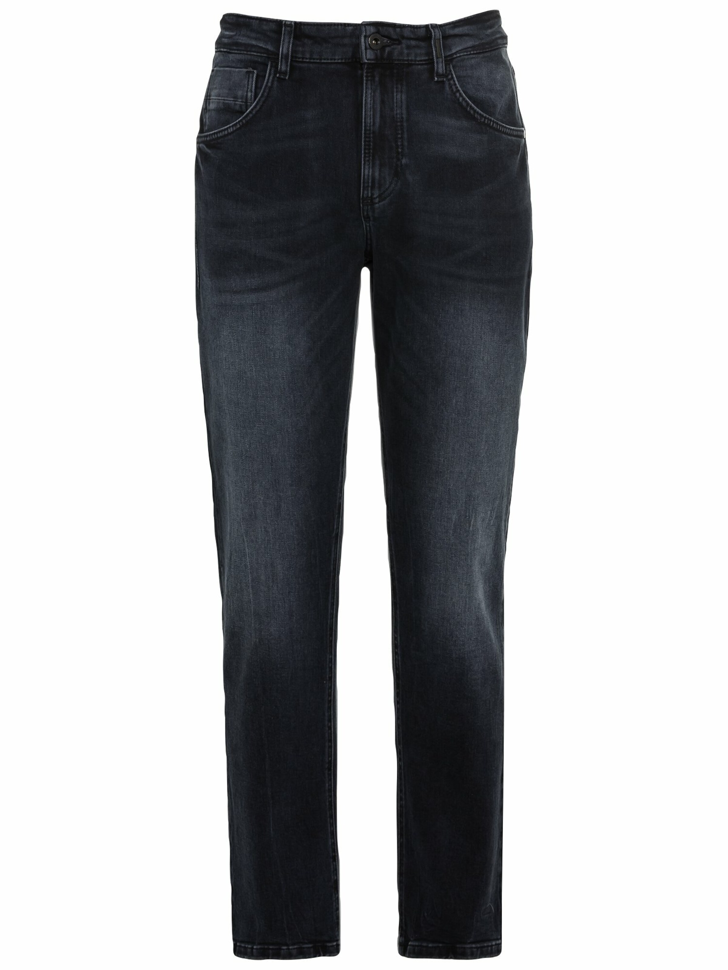 CAMEL ACTIVE Tapered Jeans in Zwart: voorkant
